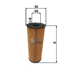 Слика на Филтер за масло CLEAN FILTERS ML4553 за Audi A8 Limousine (4E) 4.2 TDI quattro - 326 коњи дизел