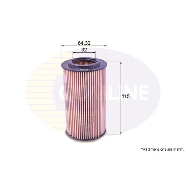 Слика на Филтер за масло COMLINE EOF092