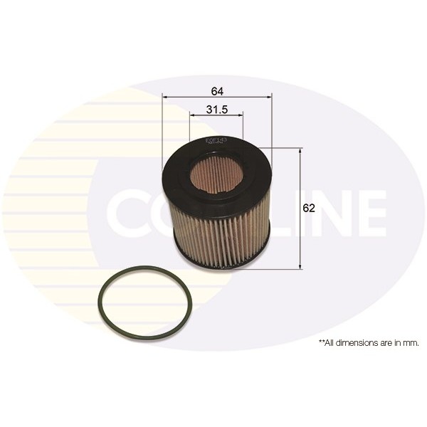 Слика на Филтер за масло COMLINE EOF143 за Skoda Roomster (5J) 1.2 - 64 коњи бензин
