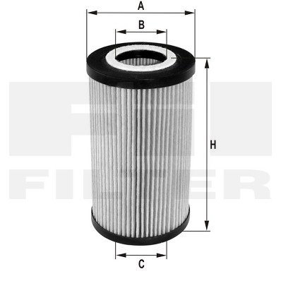 Слика на Филтер за масло FIL FILTER MLE 1353 за Mercedes Sprinter 4-t Platform (904) 411 CDI  4x4 - 109 коњи дизел