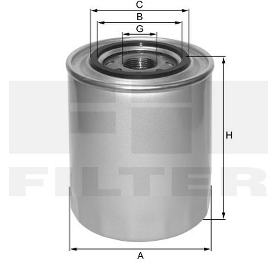 Слика на Филтер за масло FIL FILTER ZP 3502 за Alfa Romeo 164 Sedan 2.5 TD (164.A1A) - 114 коњи дизел