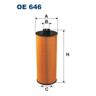 Слика на Филтер за масло FILTRON OE 646 за камион MAN F 2000 19.343 FAS - 340 коњи дизел