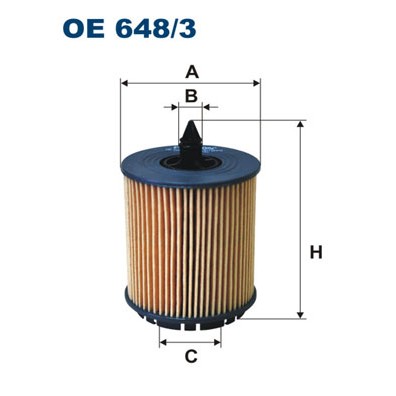 Слика на Филтер за масло FILTRON OE 648/3