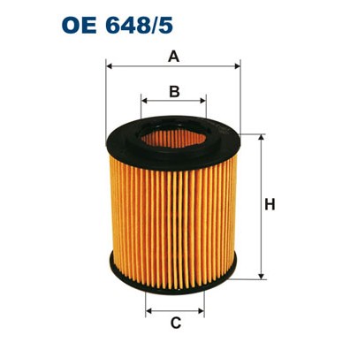 Слика на Филтер за масло FILTRON OE 648/5