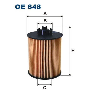 Слика на Филтер за масло FILTRON OE 648