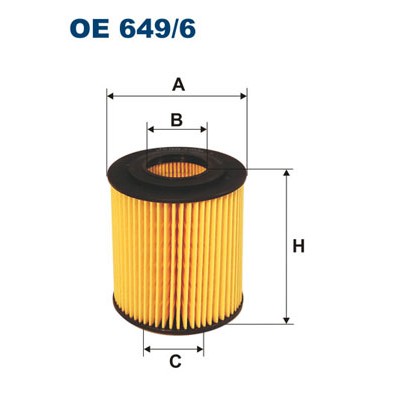 Слика на Филтер за масло FILTRON OE 649/6