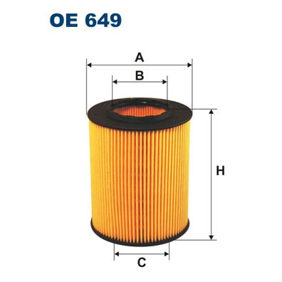 Слика на Филтер за масло FILTRON OE 649