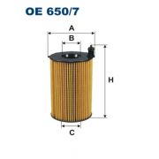 Слика 1 на Филтер за масло FILTRON OE 650/7