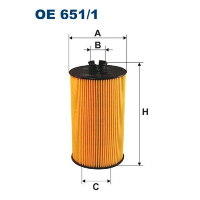 Слика на Филтер за масло FILTRON OE 651/1