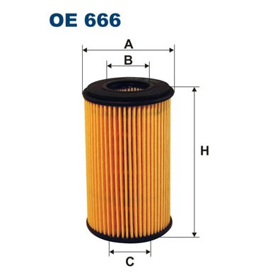 Слика на Филтер за масло FILTRON OE 666 за Renault Clio 2 1.2 16V (BB05, BB0W, BB11, BB27, BB2T, BB2U, BB2V, CB05...) - 75 коњи бензин