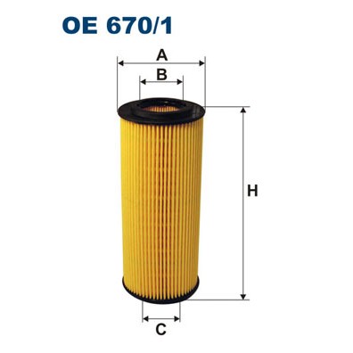 Слика на Филтер за масло FILTRON OE 670/1