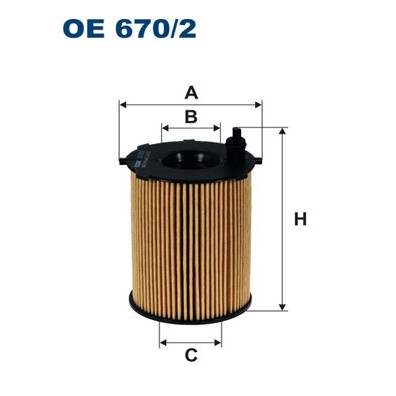 Слика на Филтер за масло FILTRON OE 670/2