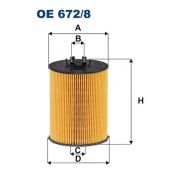 Слика 1 на Филтер за масло FILTRON OE 672/8