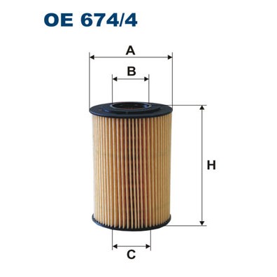 Слика на Филтер за масло FILTRON OE 674/4