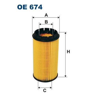 Слика на Филтер за масло FILTRON OE 674