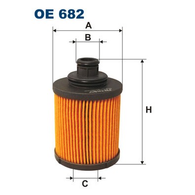 Слика на Филтер за масло FILTRON OE 682