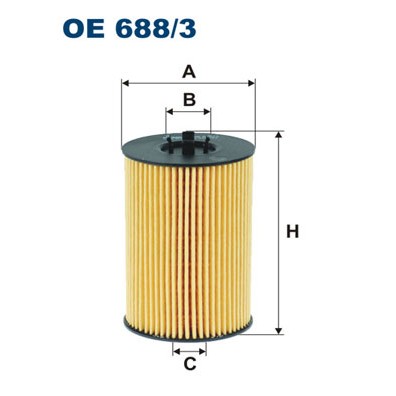 Слика на Филтер за масло FILTRON OE 688/3 за Audi Q5 (FYB) 2.0 TDI quattro - 163 коњи дизел