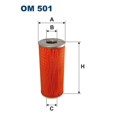 Слика на Филтер за масло FILTRON OM 501