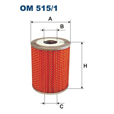 Слика на Филтер за масло FILTRON OM 515/1