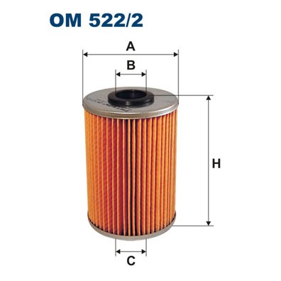 Слика на Филтер за масло FILTRON OM 522/2