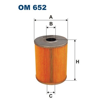 Слика на Филтер за масло FILTRON OM 652 за Ford Galaxy (wgr) 2.8 i V6 - 174 коњи бензин