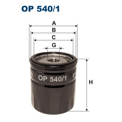 Слика на Филтер за масло FILTRON OP 540/1 за Citroen Jumpy BOX BS,BT,BY,BZ 2.0 HDi 95 - 94 коњи дизел