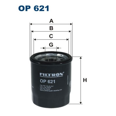 Слика на Филтер за масло FILTRON OP 621