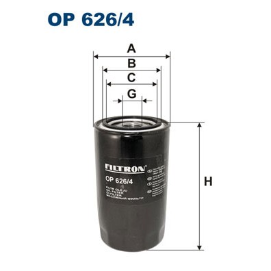 Слика на Филтер за масло FILTRON OP 626/4