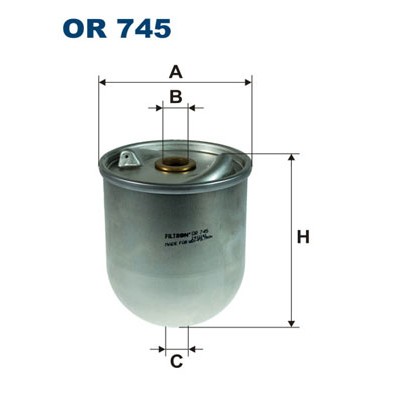 Слика на Филтер за масло FILTRON OR 745 за камион Renault G 330.13 - 326 коњи дизел