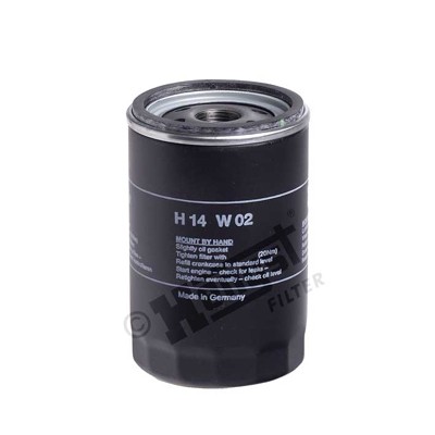 Слика на Филтер за масло HENGST FILTER H14W02 за камион Volvo F 12/320,F 12/330 - 320 коњи дизел