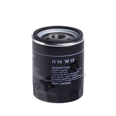 Слика на Филтер за масло HENGST FILTER H14W13 за Alfa Romeo 75 (162b) 1.6 (162.B2B, 162.B2C) - 110 коњи бензин