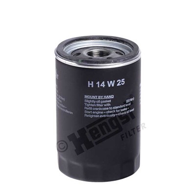 Слика на Филтер за масло HENGST FILTER H14W25 за Porsche 944 2.5 - 163 коњи бензин