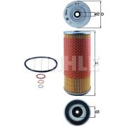 Слика 1 $на Филтер за масло MAHLE OX 75D