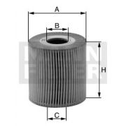 Слика 1 на Филтер за масло MANN-FILTER HU 6013 z