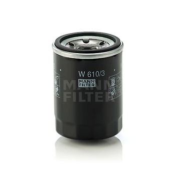 Слика на Филтер за масло MANN-FILTER W 610/3 за Fiat Brava 182 1.2 16V 80 - 82 коњи бензин