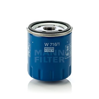 Слика на Филтер за масло MANN-FILTER W 716/1 за Citroen C4 Coupe LA 2.0 16V - 136 коњи бензин