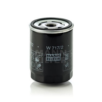 Слика на Филтер за масло MANN-FILTER W 717/2 за Fiat Tipo (160) 2.0 i.e. (160.AT, 160.AJ) - 113 коњи бензин