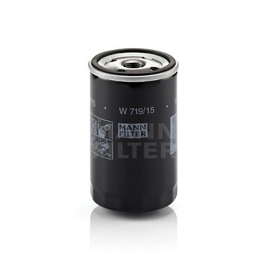 Слика на Филтер за масло MANN-FILTER W 719/15 за BMW Alpina C1 (E30) 2.3 - 170 коњи бензин