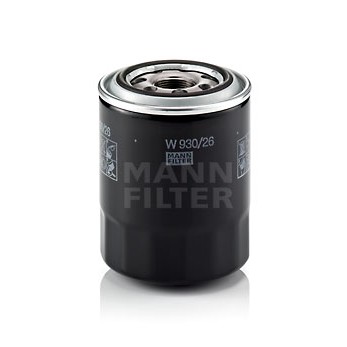 Слика на Филтер за масло MANN-FILTER W 930/26 за Kia Pregio BOX (TB) 2.5 TCi D - 94 коњи дизел