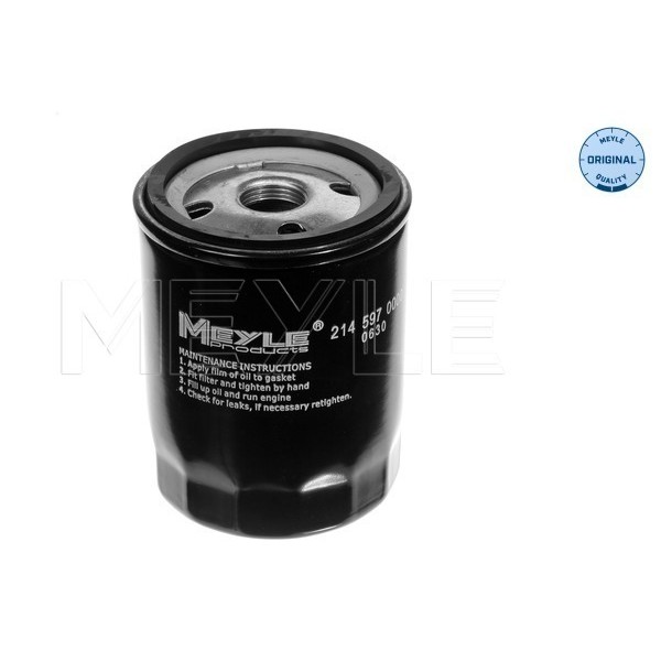 Слика на Филтер за масло MEYLE ORIGINAL Quality 214 597 0000 за Fiat Brava 182 1.2 16V 80 - 82 коњи бензин