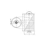 Слика 1 $на Филтер за масло SCT Germany SF 506