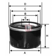Слика 1 на Филтер за масло SOFIMA S 6901 R