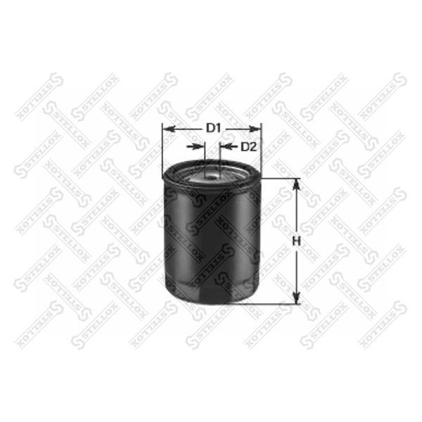 Слика на Филтер за масло STELLOX 20-50274-SX за Mitsubishi Lancer 3 (C1A,C6A) 1.8 Diesel (C14AS) - 58 коњи дизел