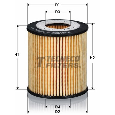 Слика на Филтер за масло TECNECO FILTERS OL010045E за Opel Astra H Hatchback 1.9 CDTI 16V - 120 коњи дизел