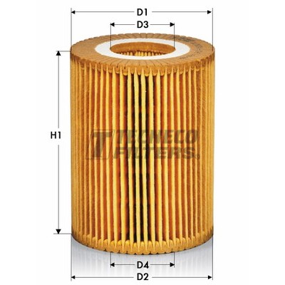 Слика на Филтер за масло TECNECO FILTERS OL0205E за BMW 5 Sedan E39 520 i - 170 коњи бензин