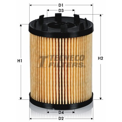 Слика на Филтер за масло TECNECO FILTERS OL0246E за Opel Astra H Van 1.3 CDTI - 90 коњи дизел