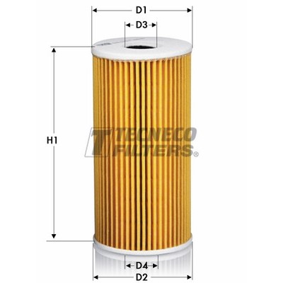 Слика на Филтер за масло TECNECO FILTERS OL03L115562E за VW Crafter 30-35 bus (2E) 2.0 TDI - 109 коњи дизел