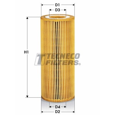 Слика на Филтер за масло TECNECO FILTERS OL0828E за Daewoo Korando KJ Cabrio 2.0 16V - 128 коњи бензин