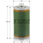 Слика 1 на Филтер за масло TECNECO FILTERS OL0967