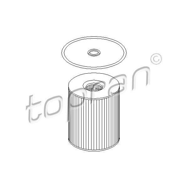 Слика на Филтер за масло TOPRAN 500 916